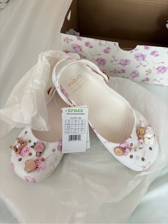 CROCS Shoes - Love Shack Fancy x Crocs Classic Ballet